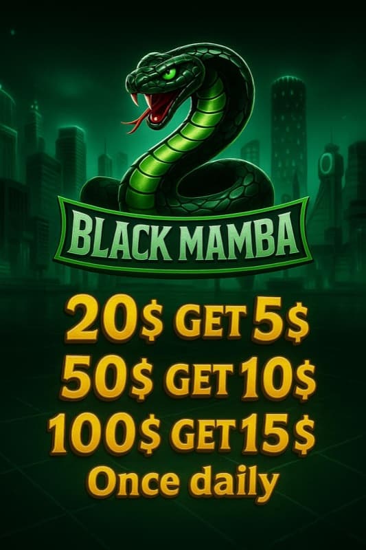Black Mamba game logo